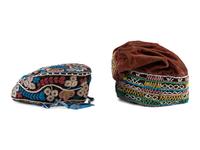 Haudenosaunee Beaded Caps