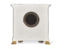 A Wedgwood Porcelain Architectural Mantel Clock