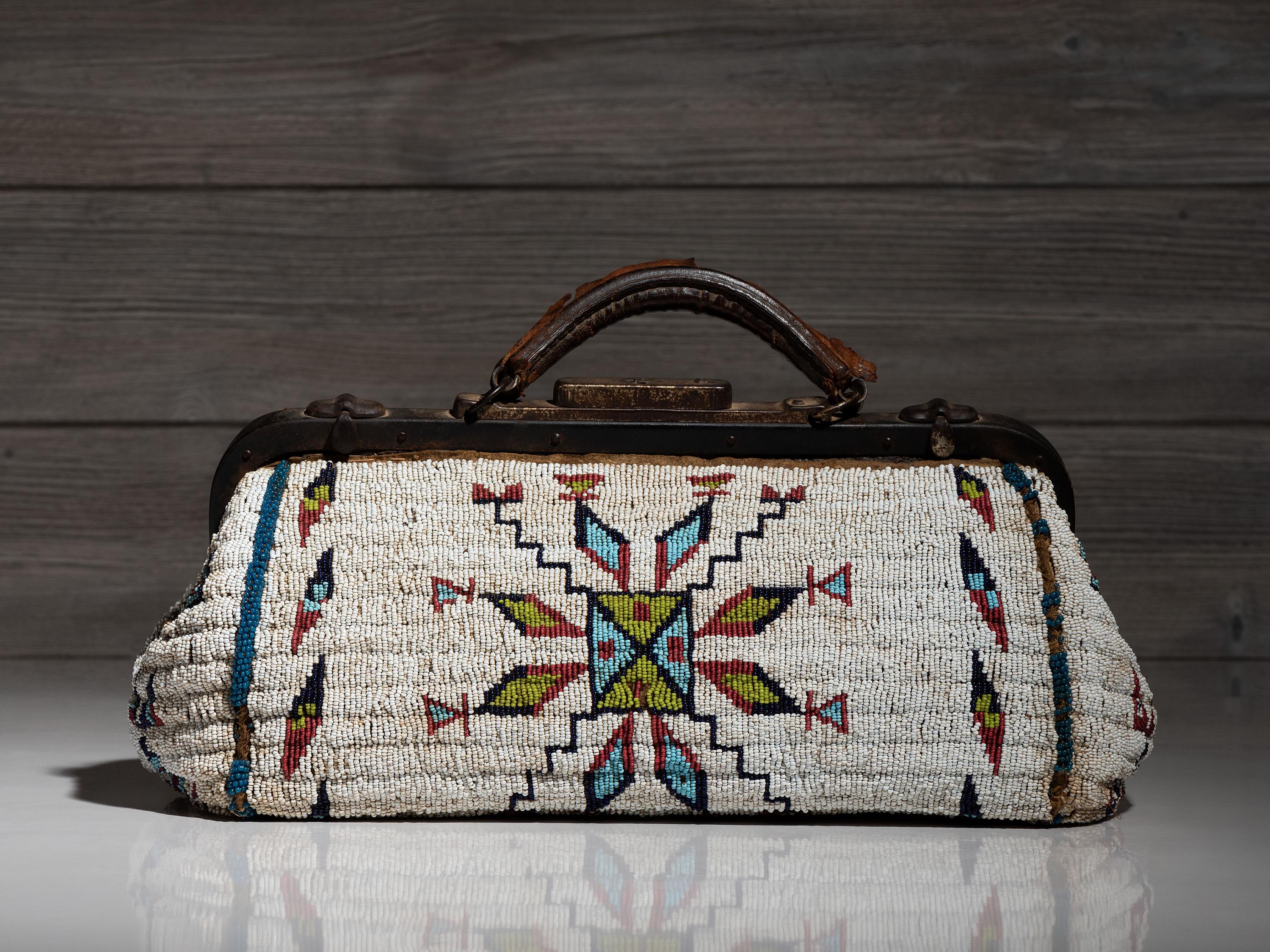 Sioux Beaded Hide "Doctor's" Bag