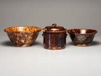 Fourteen Rockingham Glaze Articles