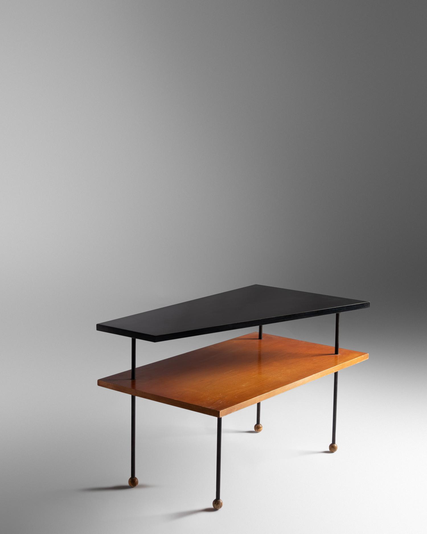 Two-Tiered Side Table, Glenn of California, USA