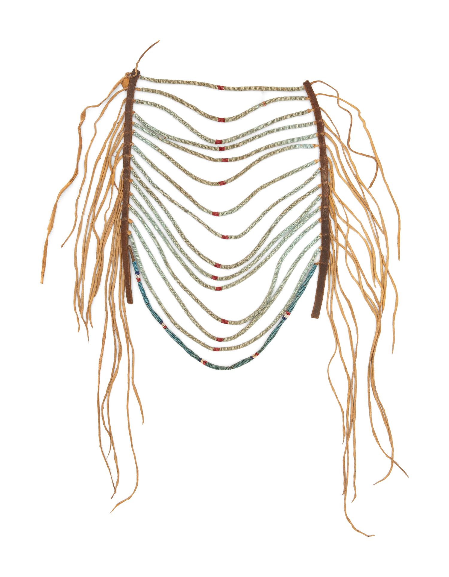Plateau Beaded Loop Necklace