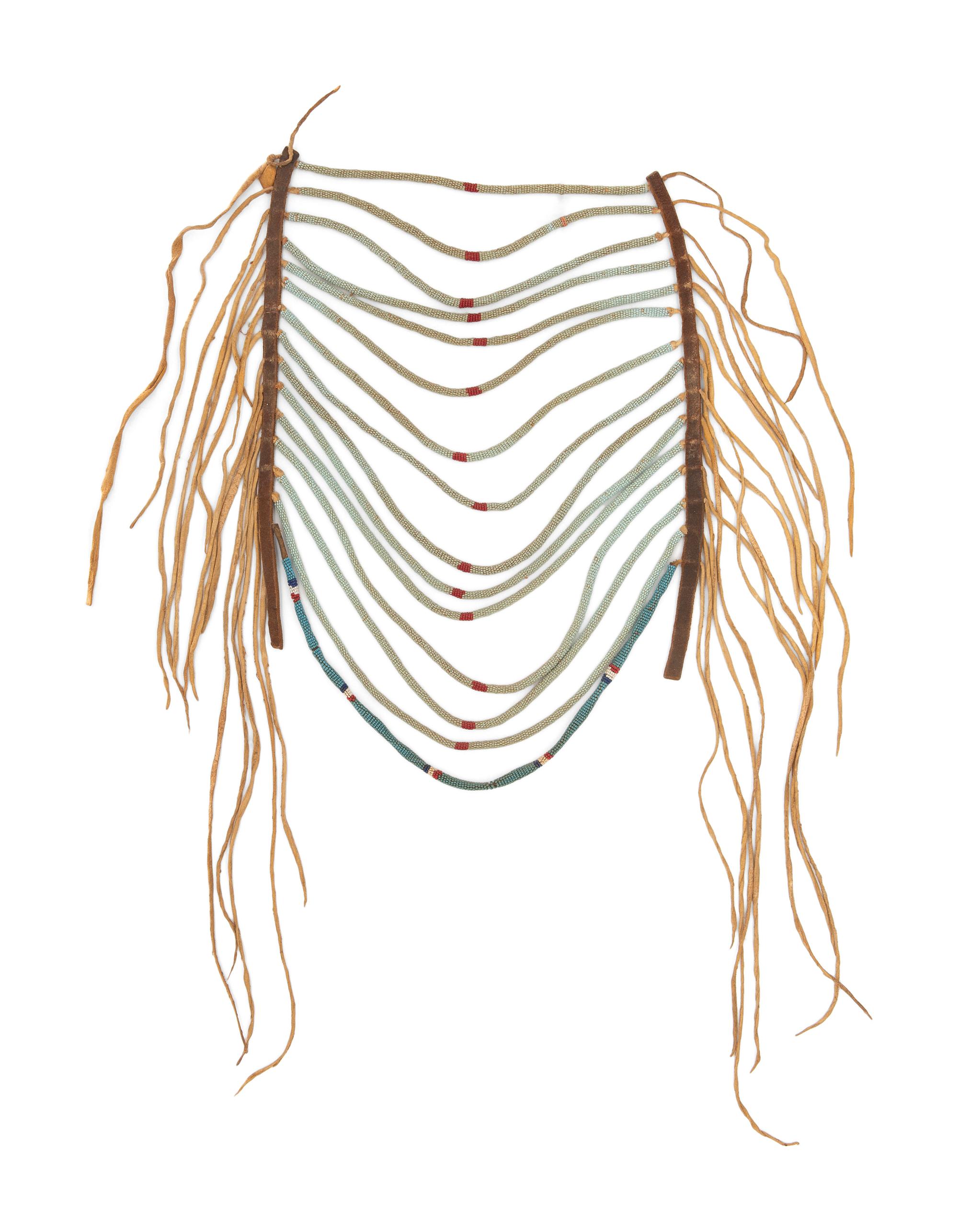 Plateau Beaded Loop Necklace