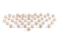 A Group of 44 Baseballs Signed by Jewish Notables,