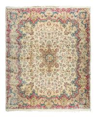 A Kirman Wool Rug