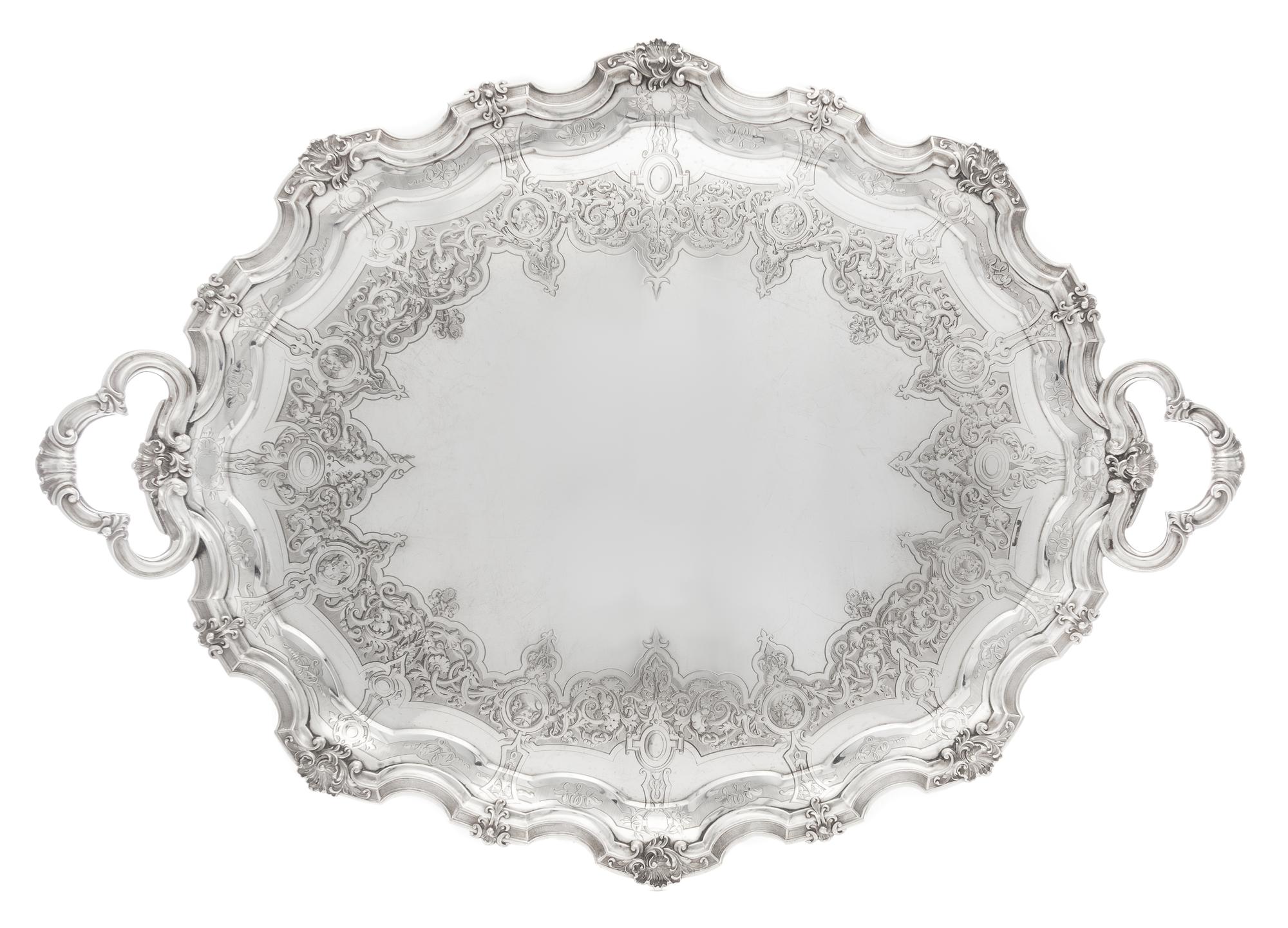 A William IV/Victorian Silver Six-Piece Tea and Coffee Service, John Wilmin Figg, London, 1837, Walter & John Barnard, London, 1888 and