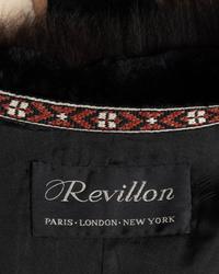 Revillon Fur Cape with design by Ford Ruthling, 1980-90s