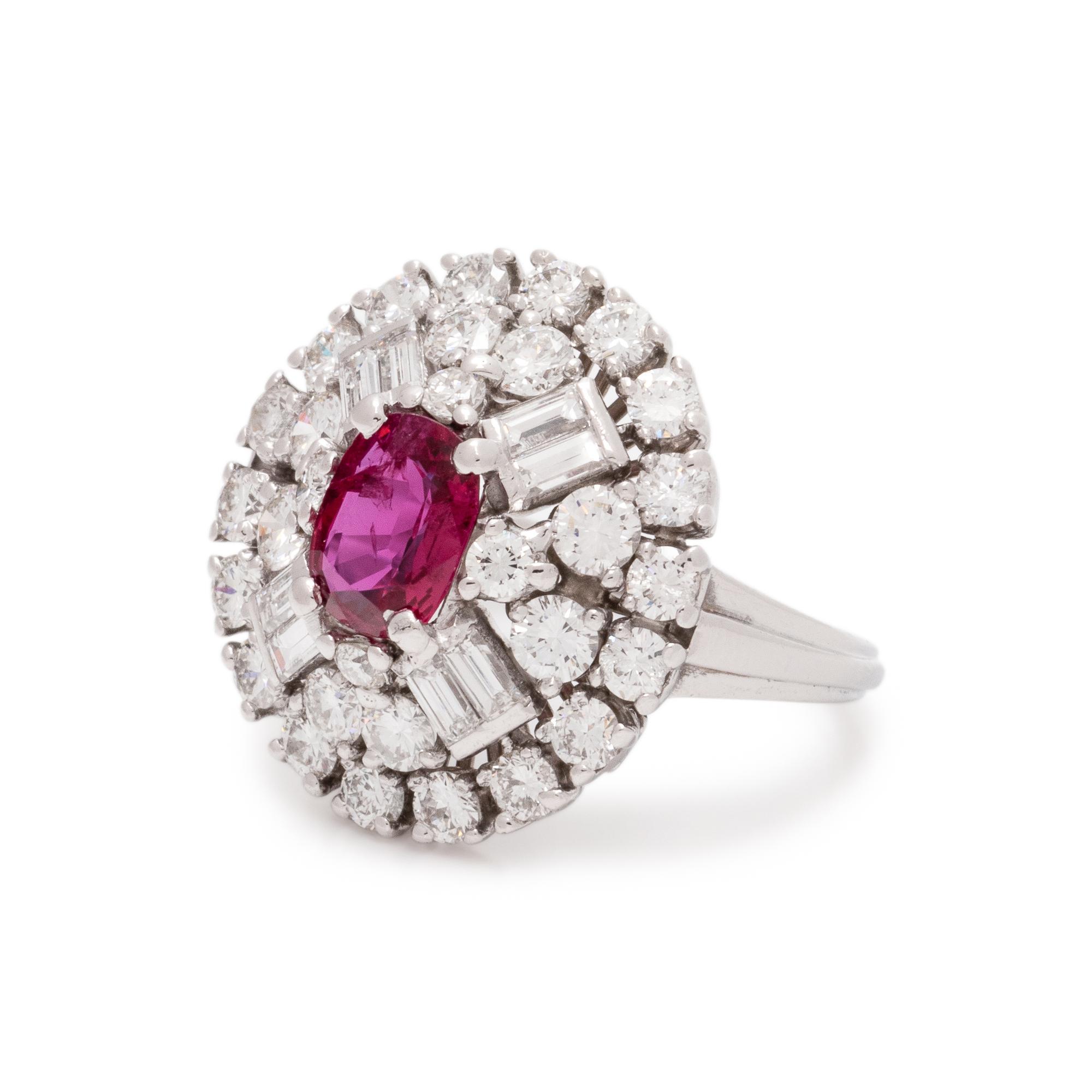 RUBY AND DIAMOND RING