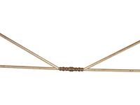 A Neoclasscial Style Crossbanded Walnut and Patinated Metal Console Table — 20TH CENTURY