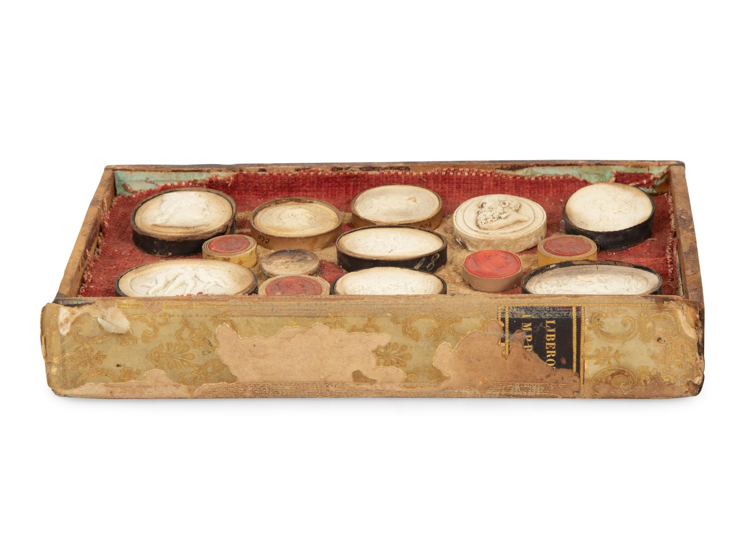 A Group of Grand Tour Plaster Intaglios