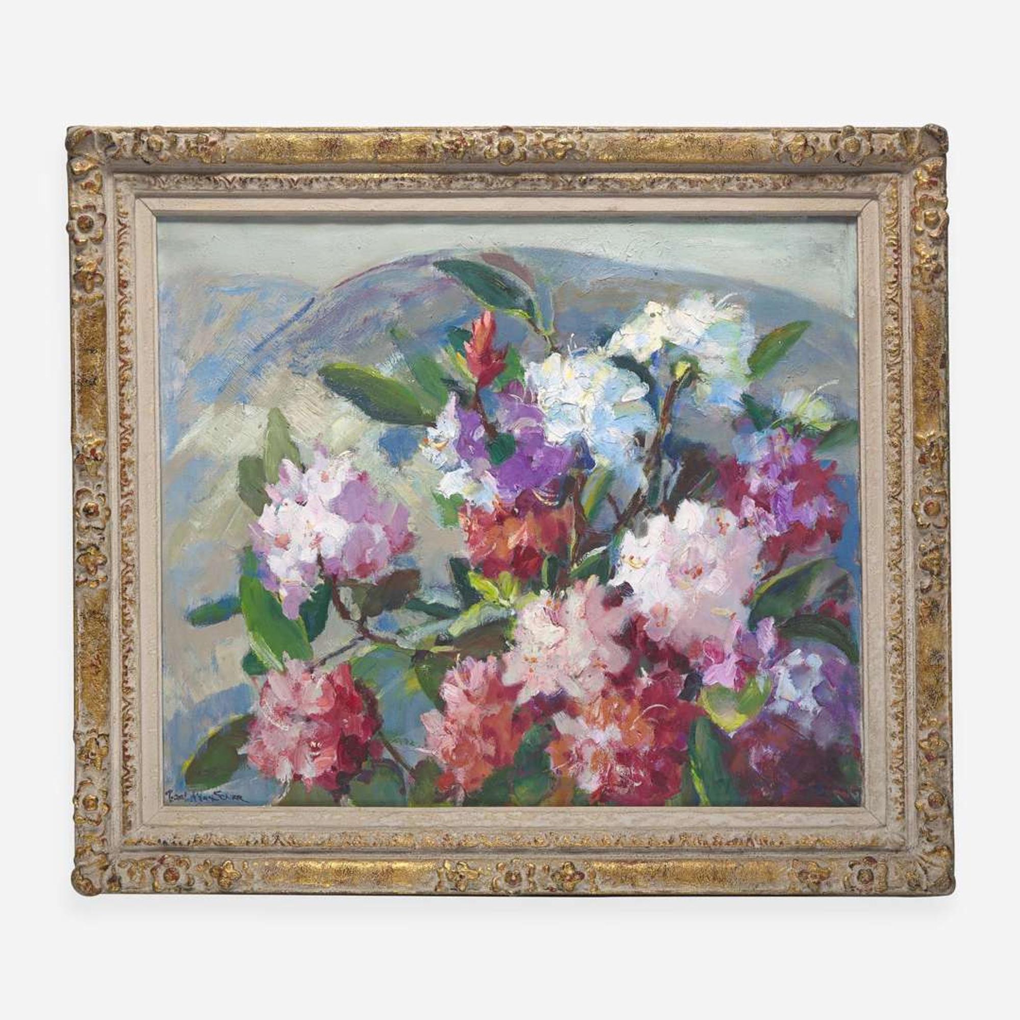 Pearl Aiman van Sciver (American, 1895-1966) Floral Still Life