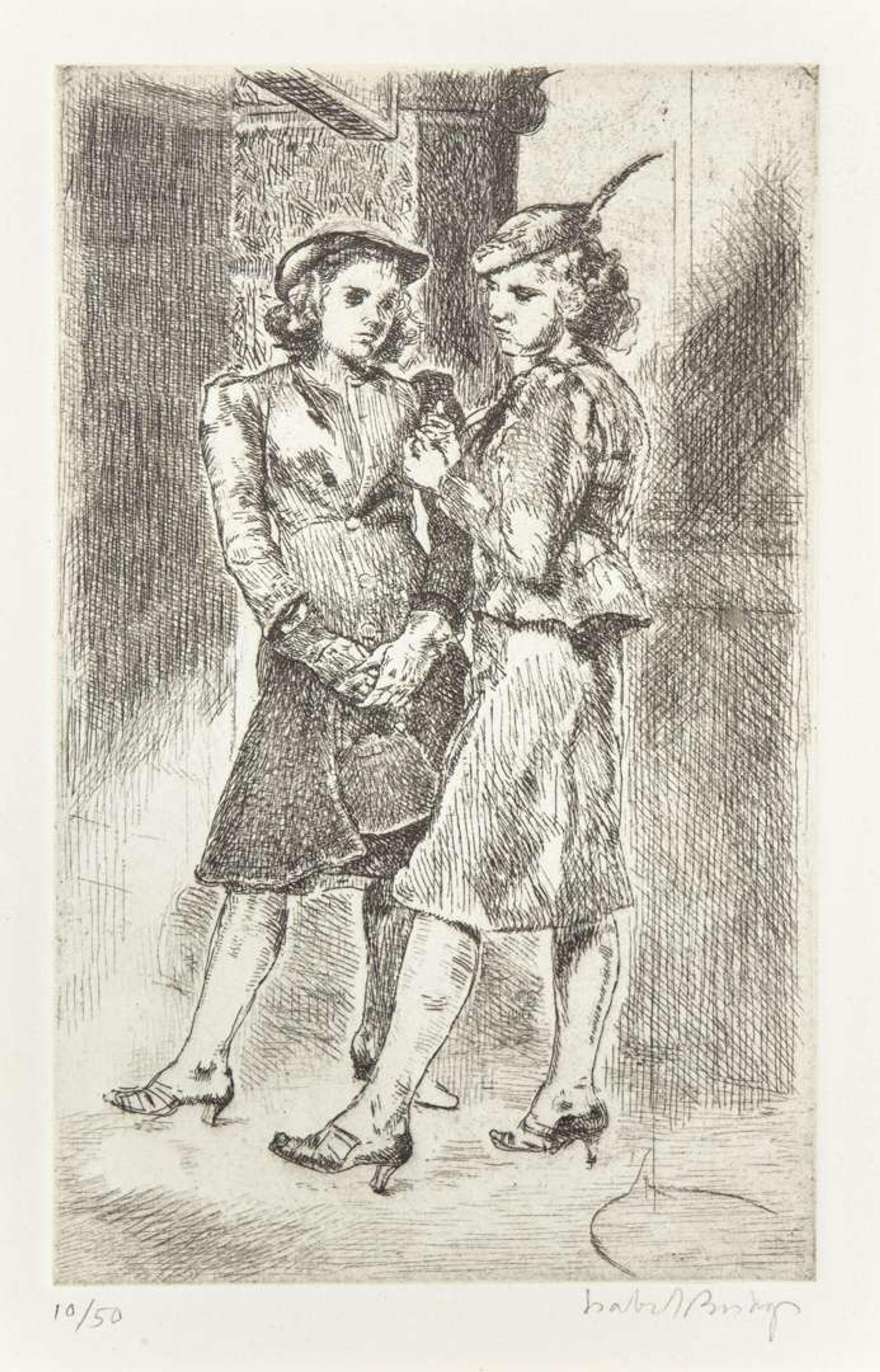 Isabel Bishop (American, 1902-1988) - Eight Scenes of Everyday Women (8)