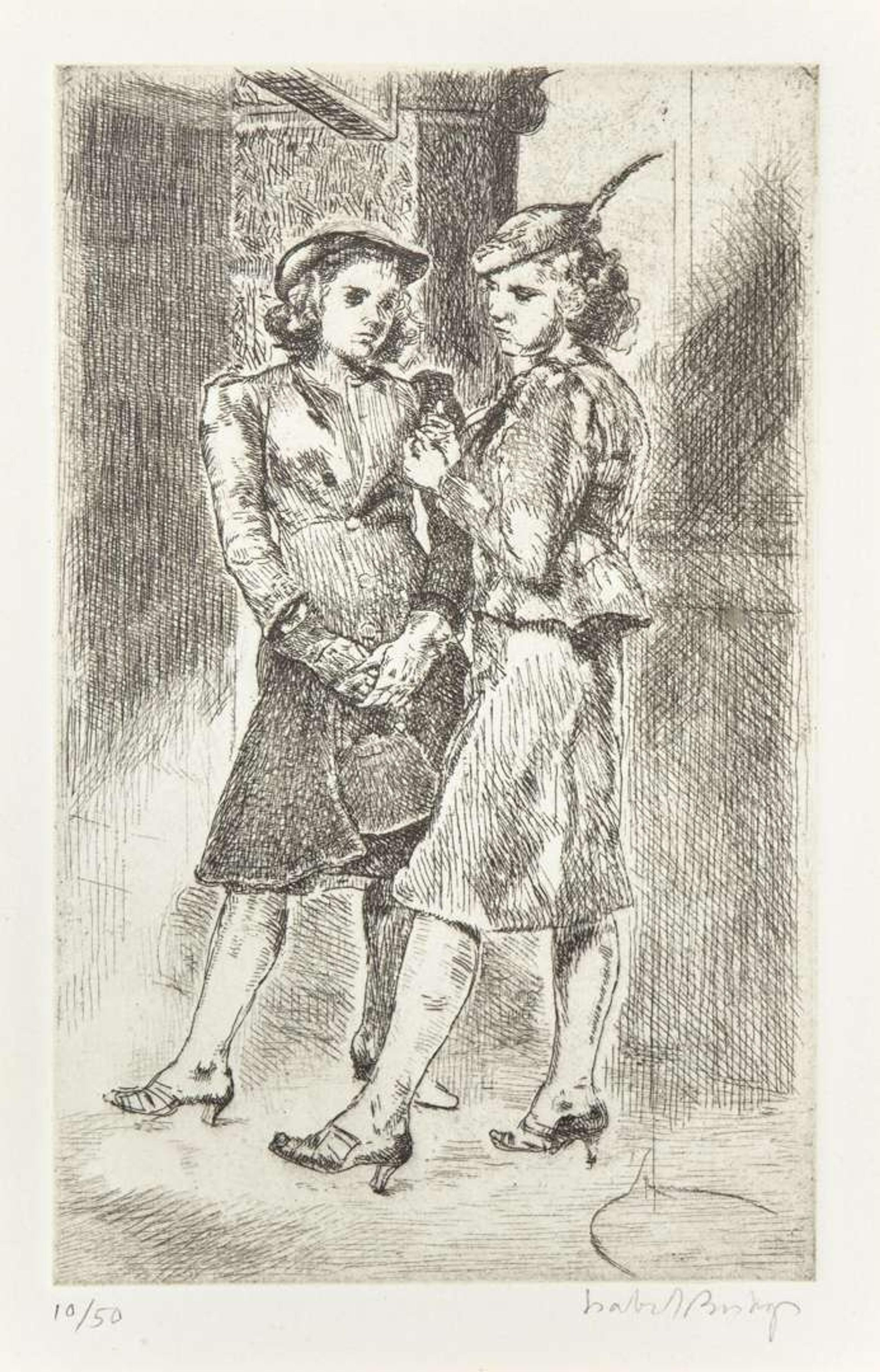 Isabel Bishop (American, 1902-1988) - Eight Scenes of Everyday Women (8)