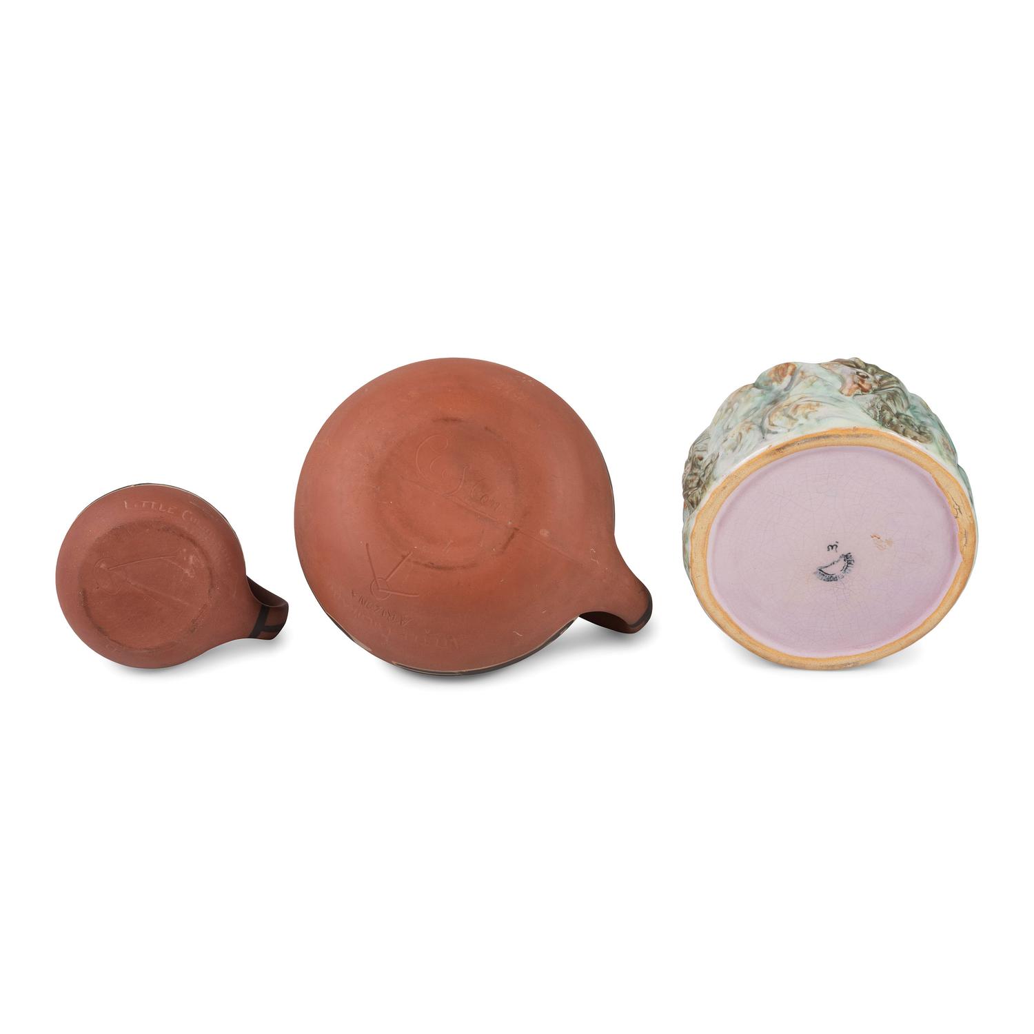 Four Pieces of American Art Pottery