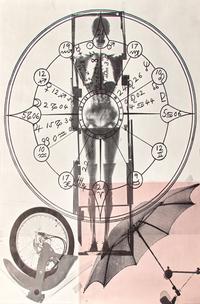 The Rauschenberg Visual Autobiograph (X-Ray, Written Record of Major Events, and Dance) (F. 60), 1969 (three works)