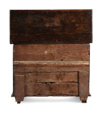 A Baroque Highly Carved Walnut Commode