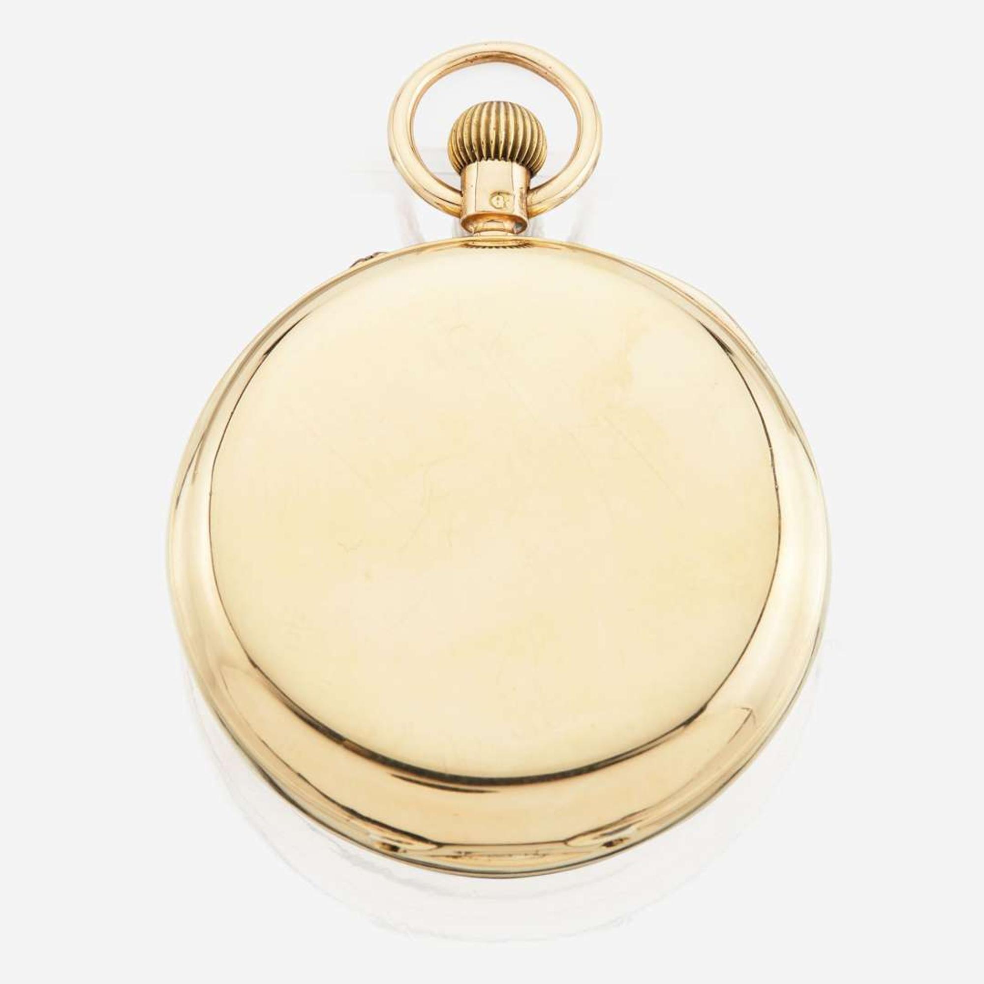 A gold pocket watch, Bahne Bonniksen "Non-Magnetic" No. 62873