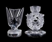A Group of Four Lalique Articles