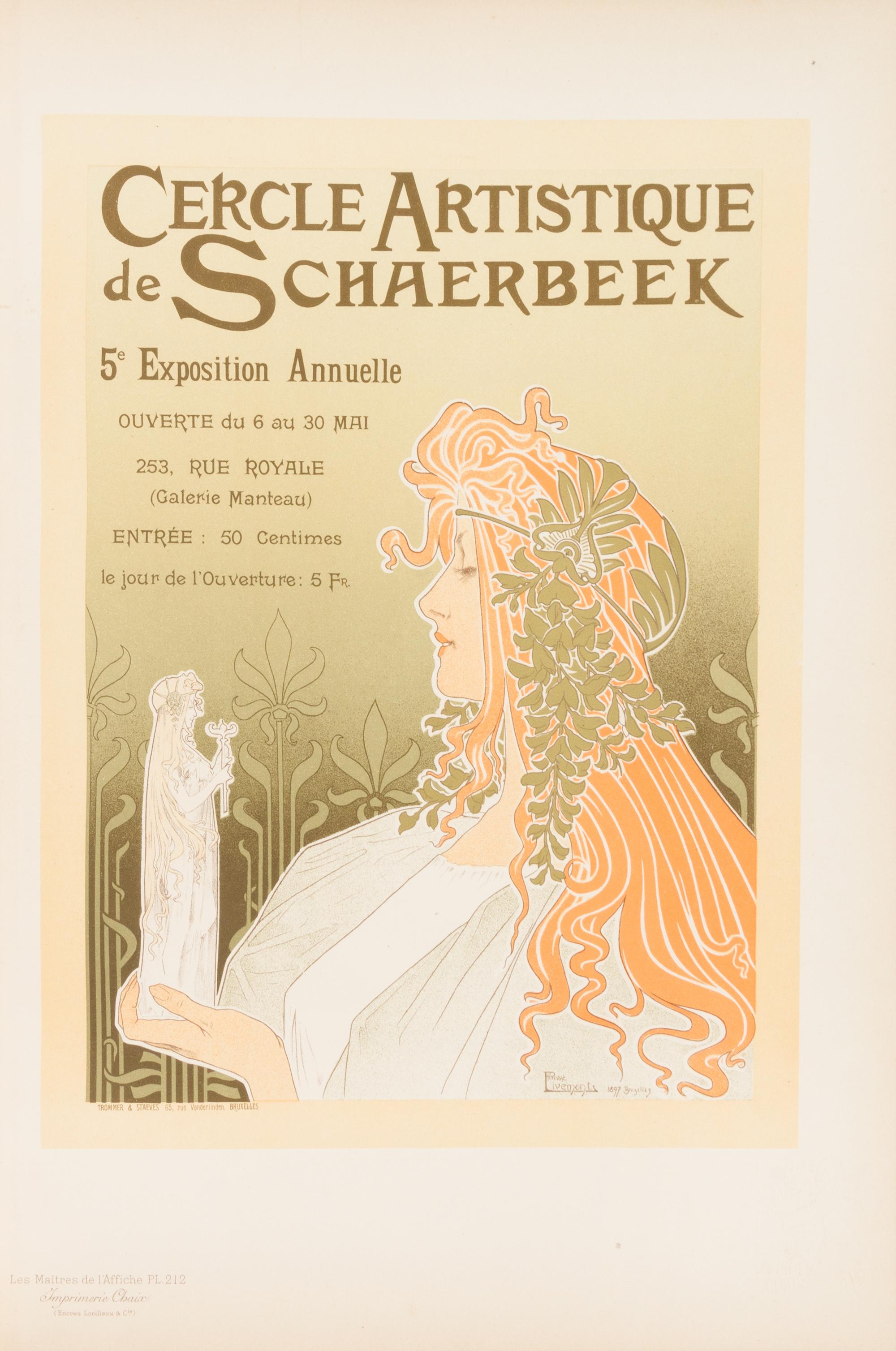 Les Maîtres de l'Affiche. Paris: Imprimerie Chaix, 1896-1900.