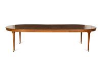 A Mahogany Oval Dining Table