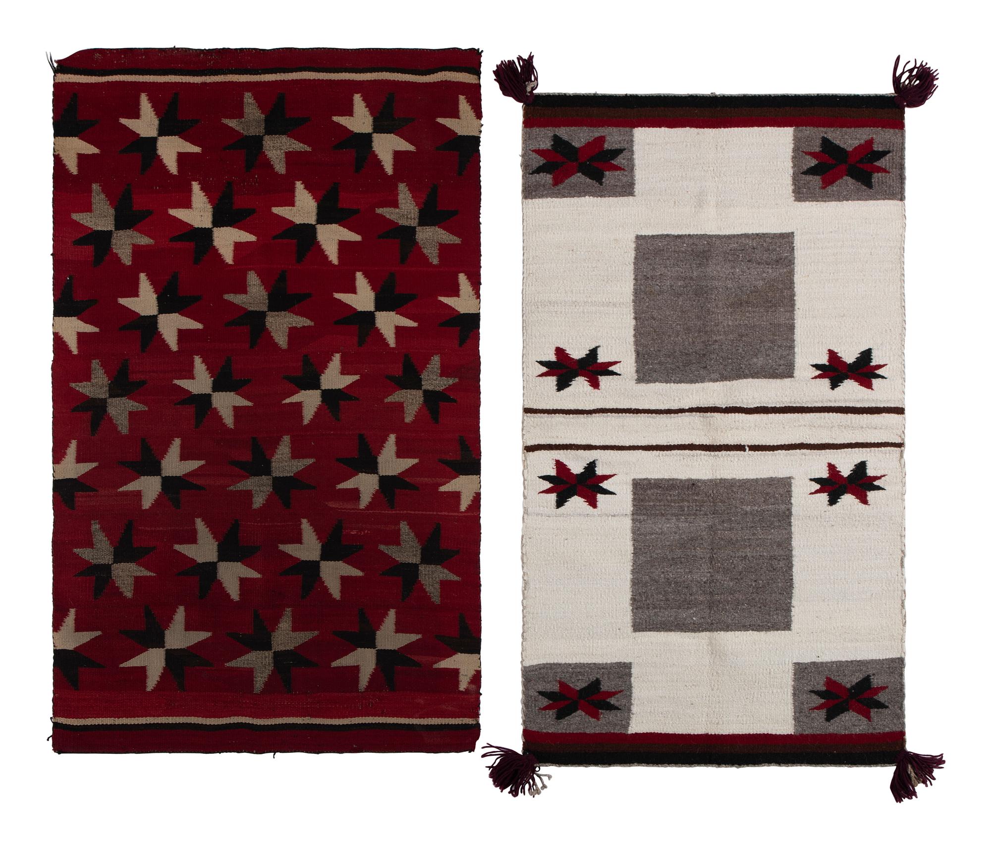 A Group of Double Saddle Blankets with Volero stars