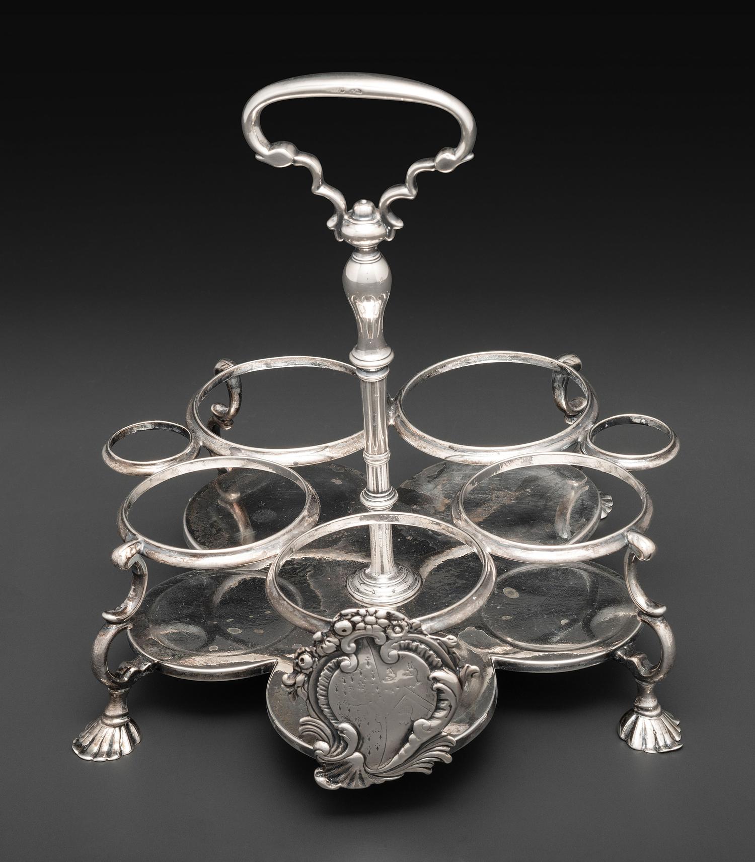 A George II Silver Cruet Set