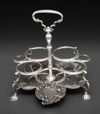 A George II Silver Cruet Set