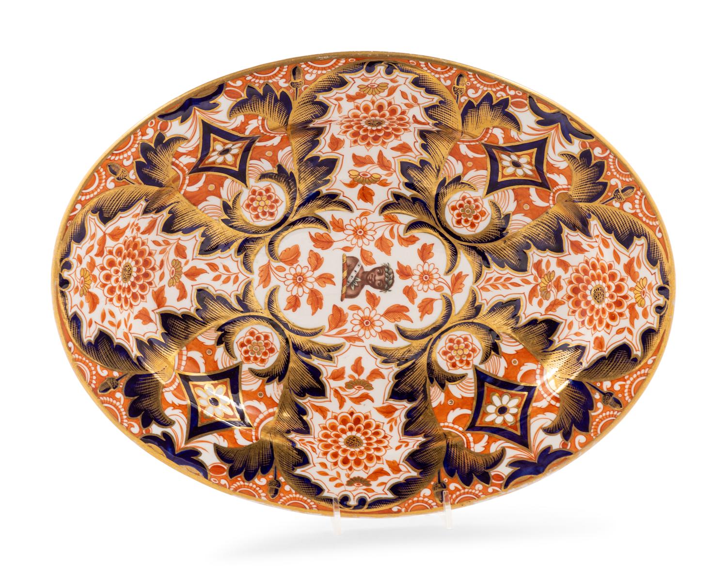 A Derby Porcelain Platter