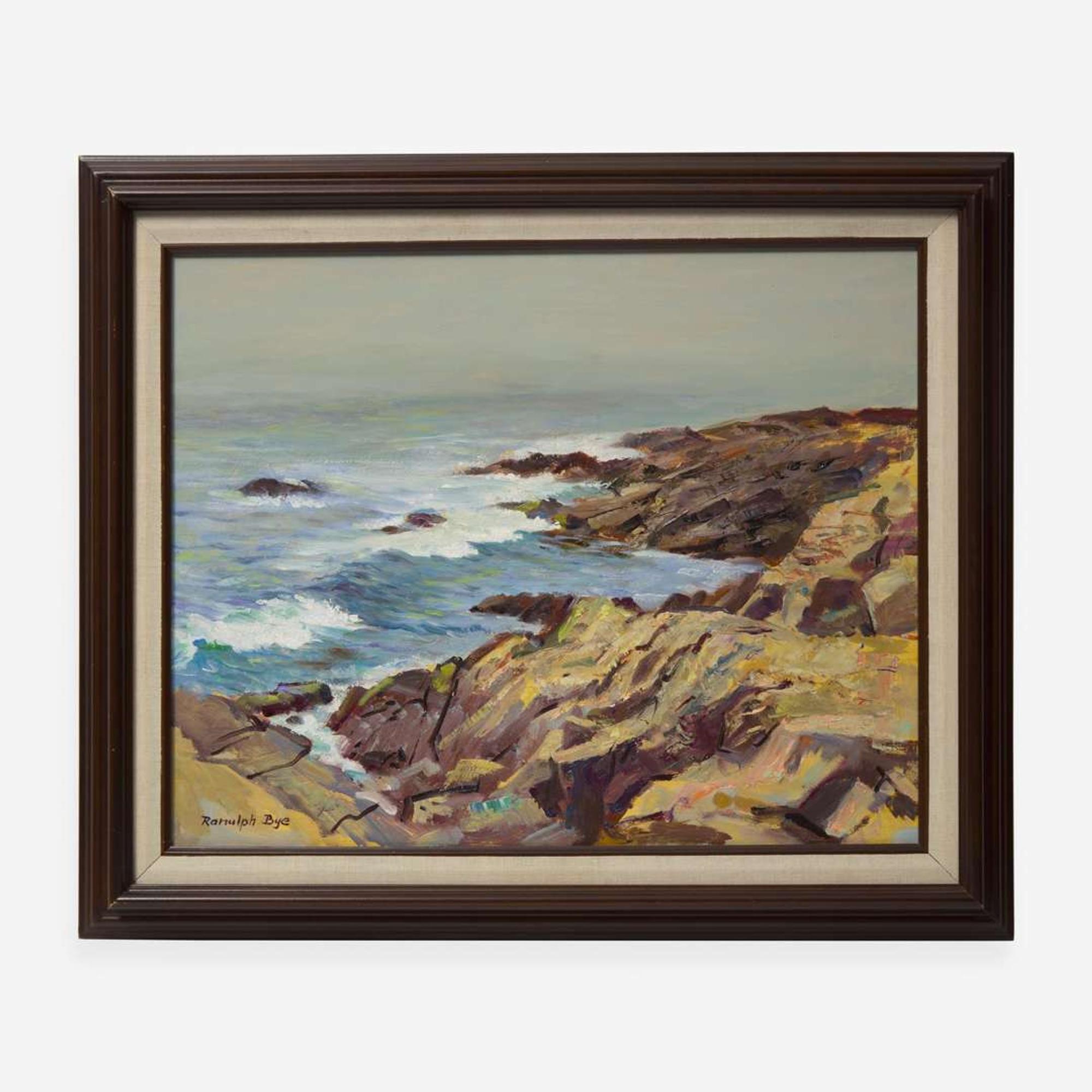 Ranulph Bye (American, 1916-2003) Marshall Point Surf