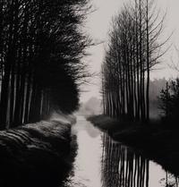 Brett Weston (1911-1993) Holland Canal, 1973