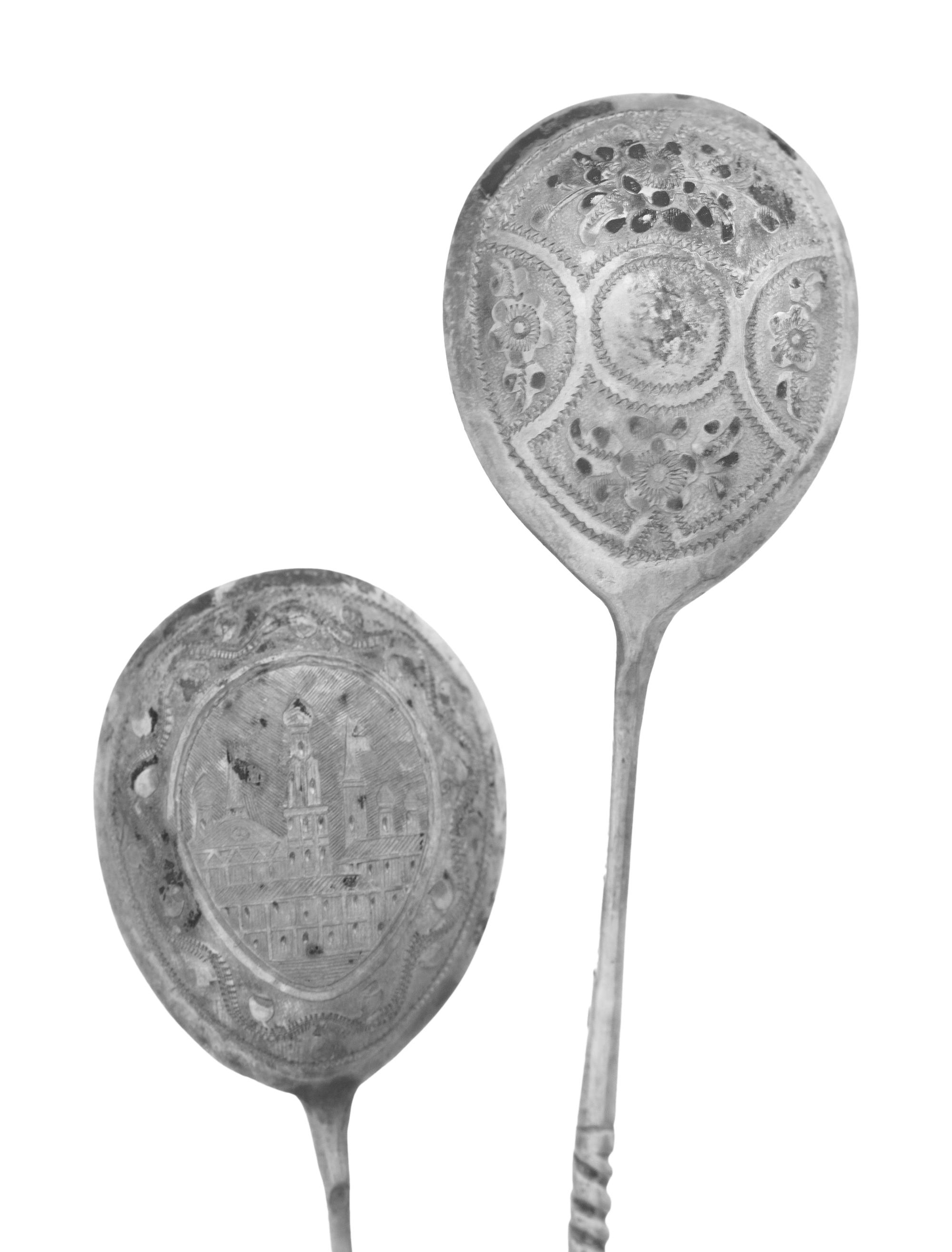 Twelve European Coffee Spoons