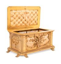 A Continental Marble and Gilt Bronze Table Casket