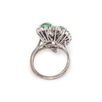 JADE AND DIAMOND RING