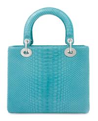 Christian Dior Light Blue Python Small Lady Dior Bag, 2011