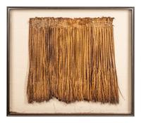 A Papua New Guinea Raffia Ceremonial Skirt