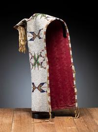 Sioux Beaded Hide Cradle