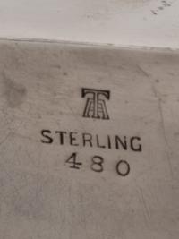 A Group of Silver Table Caskets and Humidors