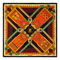 A Group of Three Hermès Silk Scarves