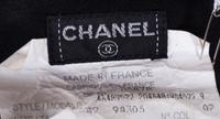 A Chanel Black Wool Single Breasted Jacket,