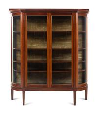 An Edwardian Style Vitrine Cabinet