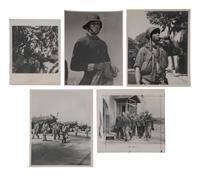 [WWI-WWII]. Collection of World War I and II-era photographs, RPPCs, ephemera, and correspondence.
