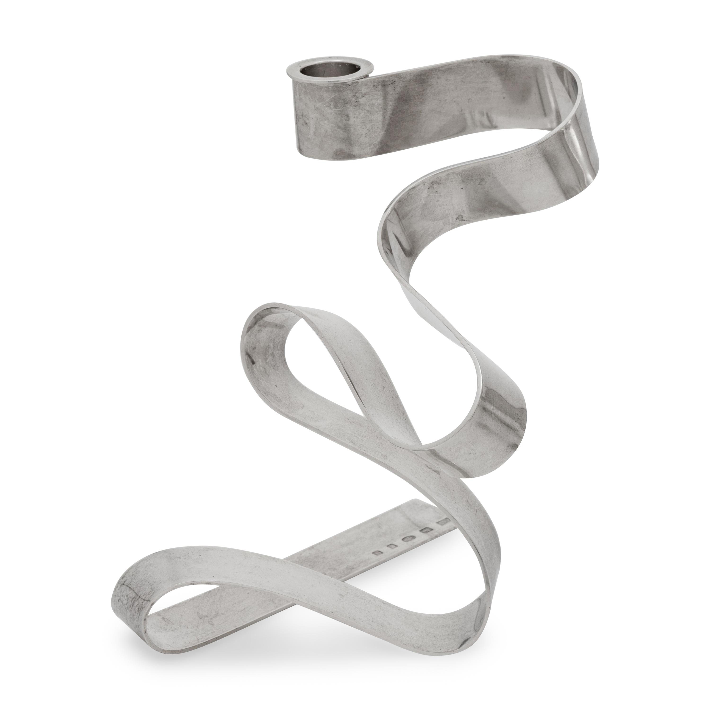 An English Silver Modernist Table Garniture