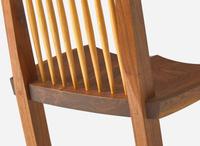 Mira Nakashima, Pair of Conoid Dining Chairs