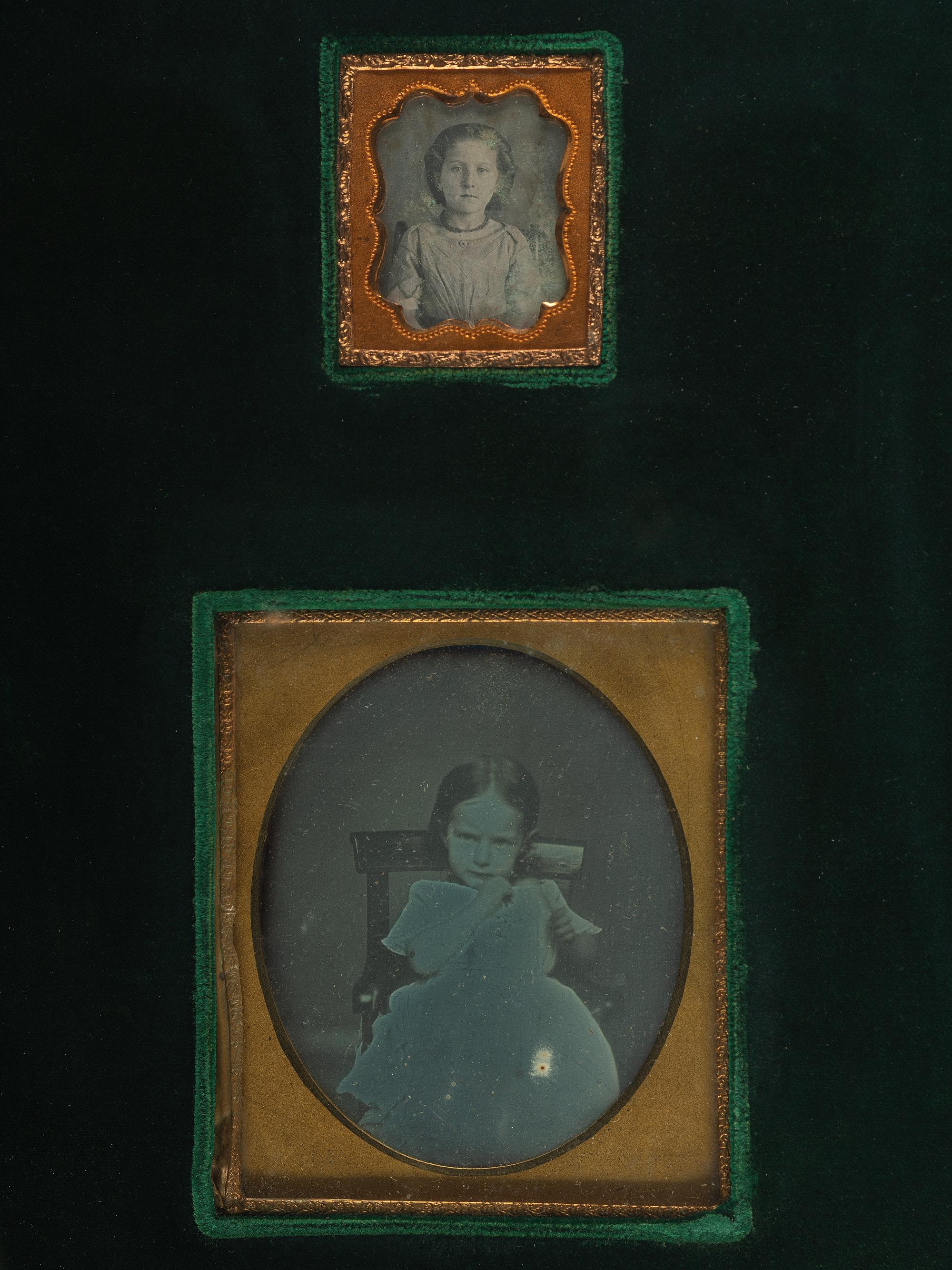 [EARLY PHOTOGRAPHY]. A group of 21 daguerreotypes of children of varying ages, incl. toddlers and teenagers.