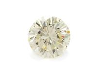 A 2.14 Carat Round Brilliant Cut Diamond,