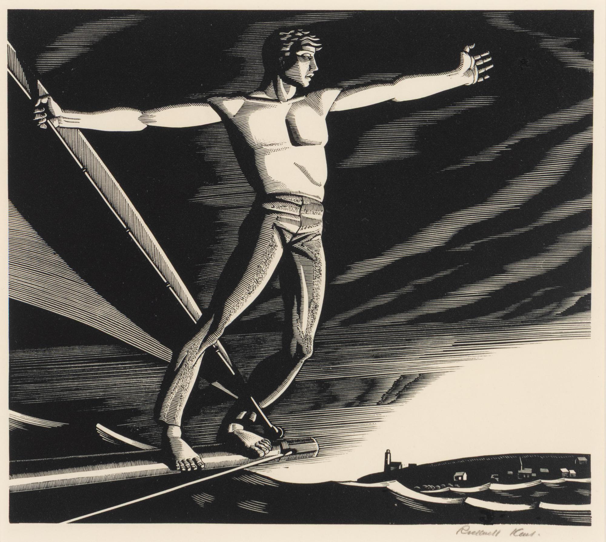 Rockwell Kent (American, 1882-1971) — Home Port , 1931