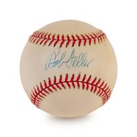 A Group of Four Bob Feller and Allie Reynolds Signed Autograph Baseballs (BAS Beckett Authentication Services Certified),