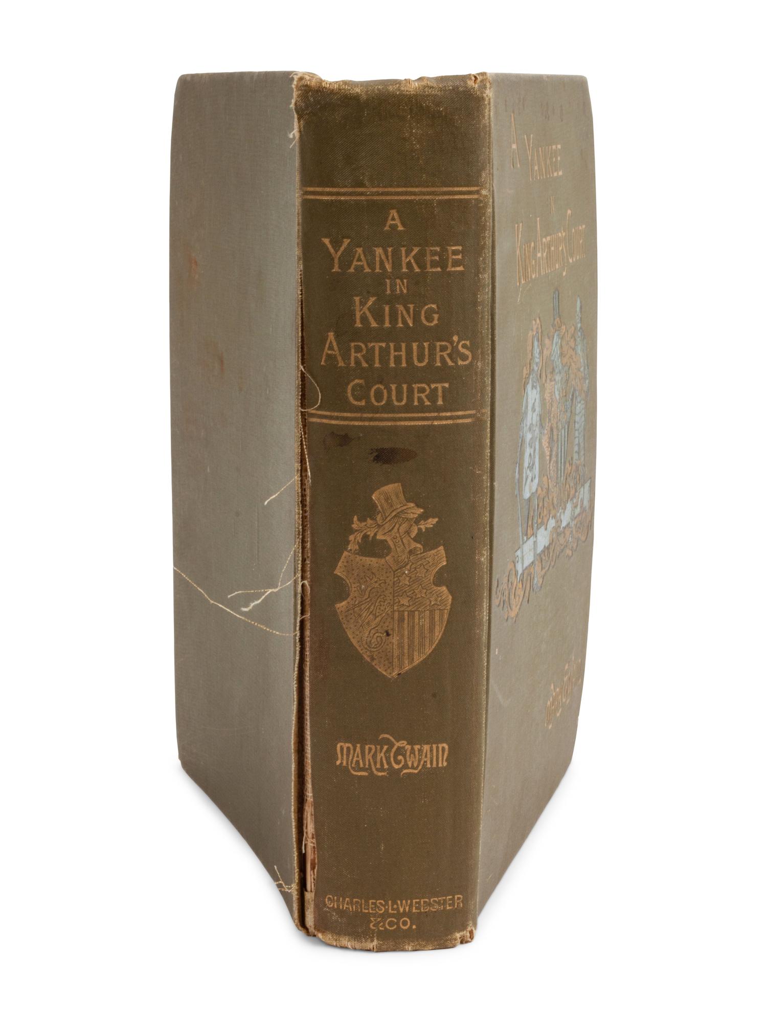 CLEMENS, Samuel ("Mark Twain"). A Connecticut Yankee in King Arthur's Court. New York: Charles L. Webster & Company, 1889.