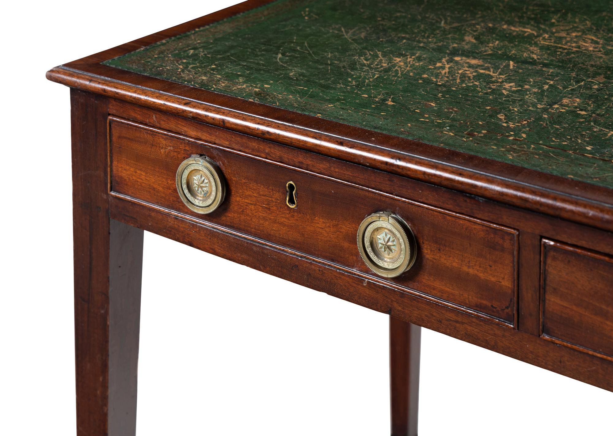 A Regency Mahogany Writing Table