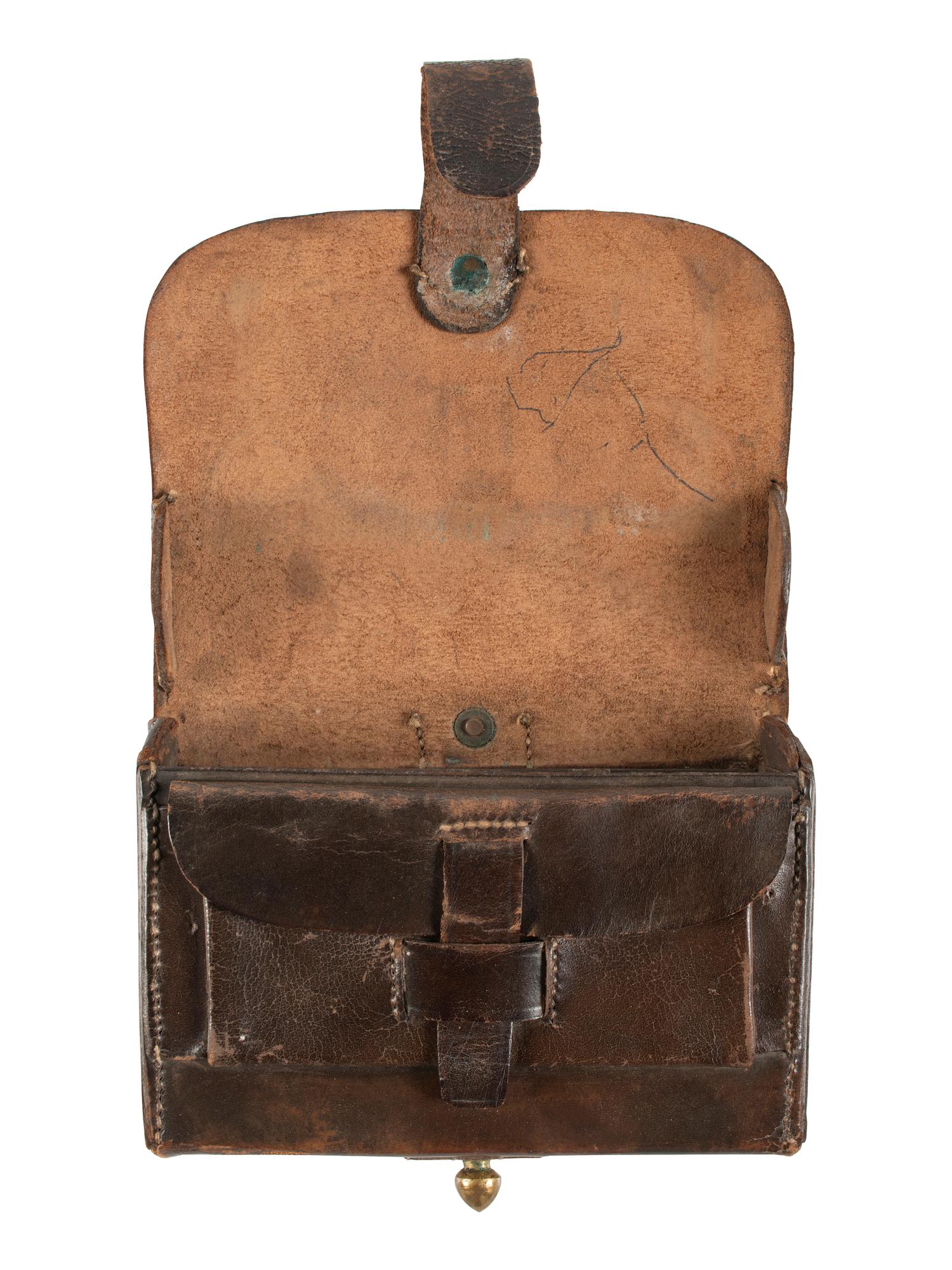 [CIVIL WAR]. Mann's Patent cartridge box by Gaylord, Chicopee, MA.